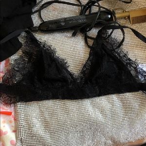 Black bralette